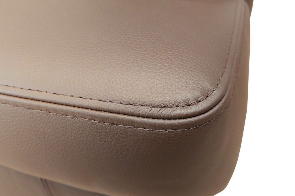 Corner Sofa Antalya II Extra with sleep function real leather, Leather corner sofa, real leather , natural leather